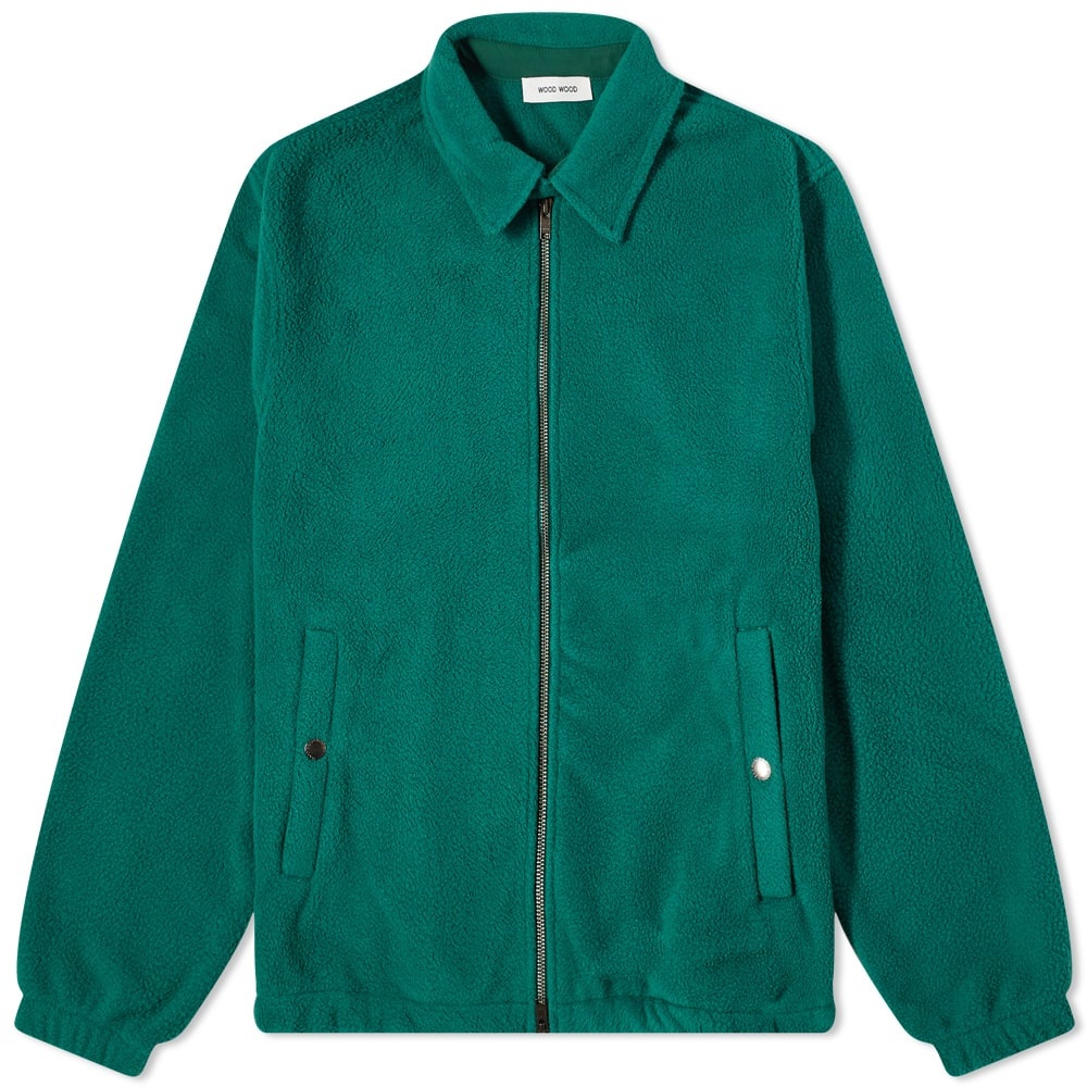 Wood Wood Alister Fleece Harrington Jacket - 1