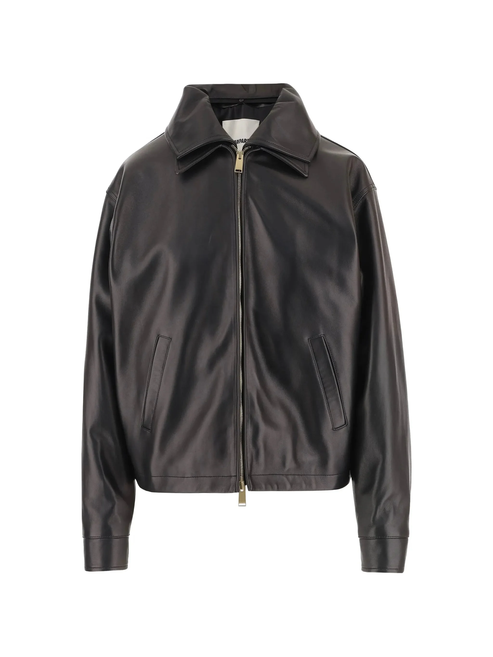 Darkpark Zip-up Leather Jacket - 1