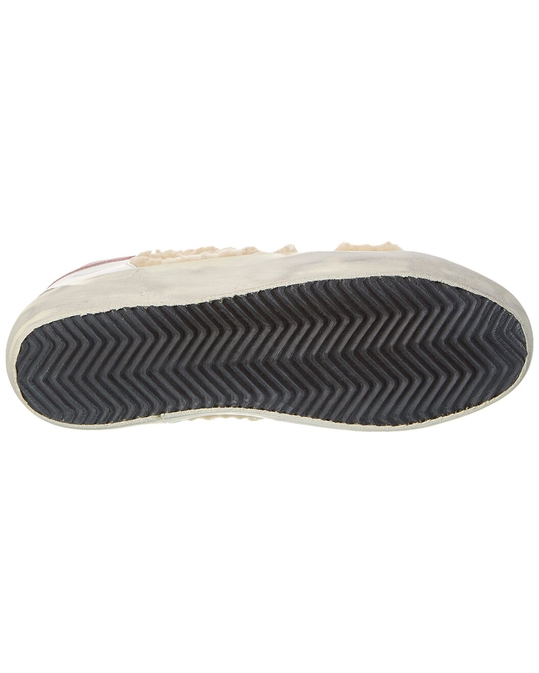 Golden Goose Superstar Shearling & Leather Sneaker - 4