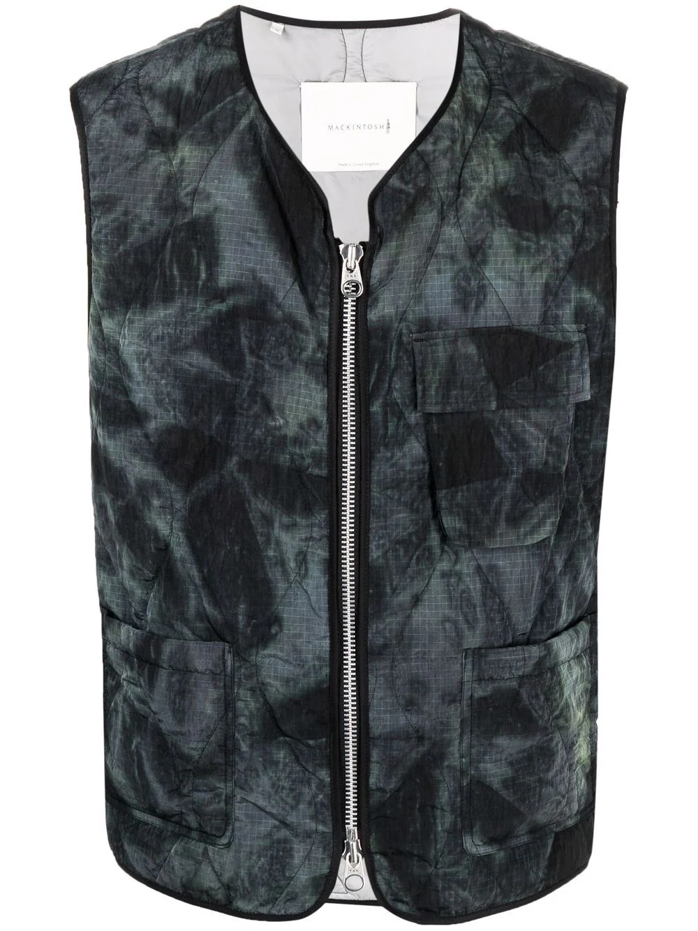 GENERAL tie-dye gilet - 1