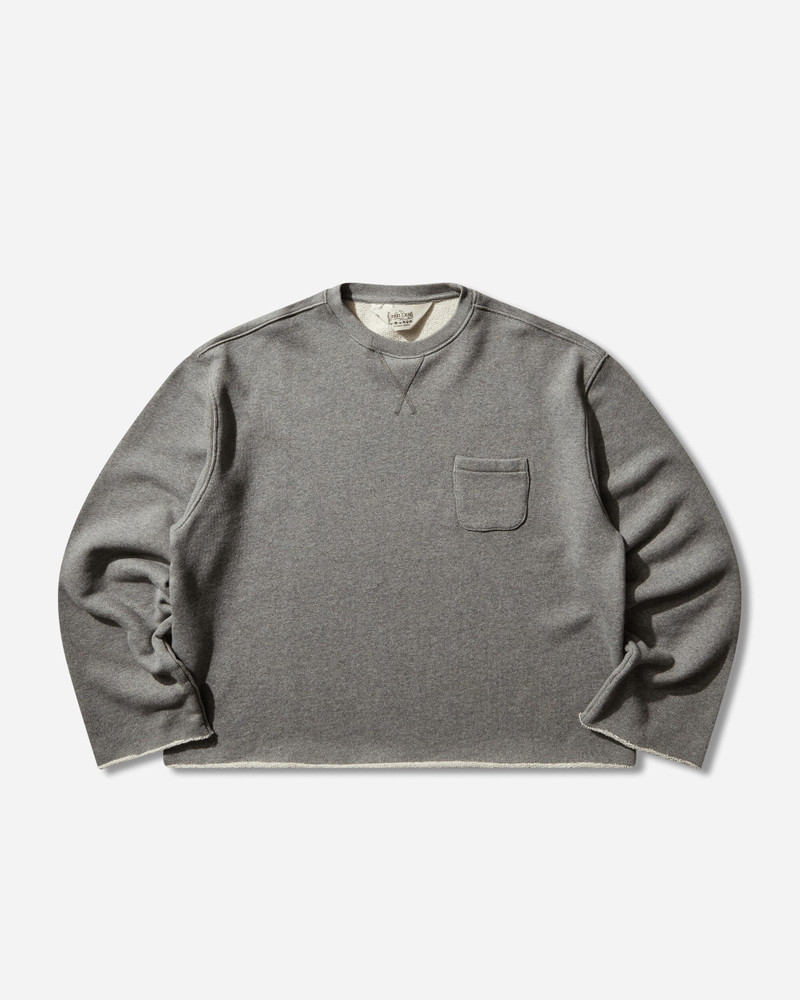 Boxy French Terry Sweatshirt Heather Grey 1