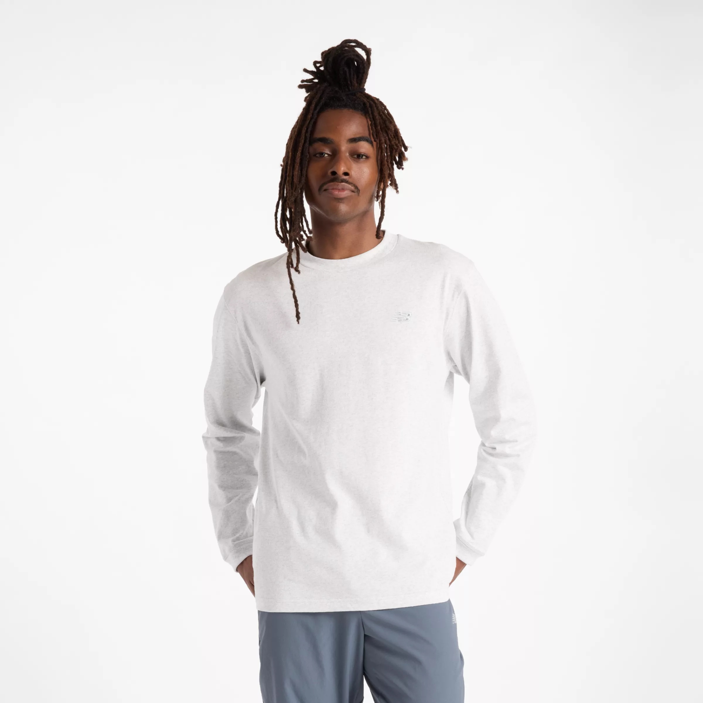 Men's Athletics Cotton Long Sleeve Shirt - 1