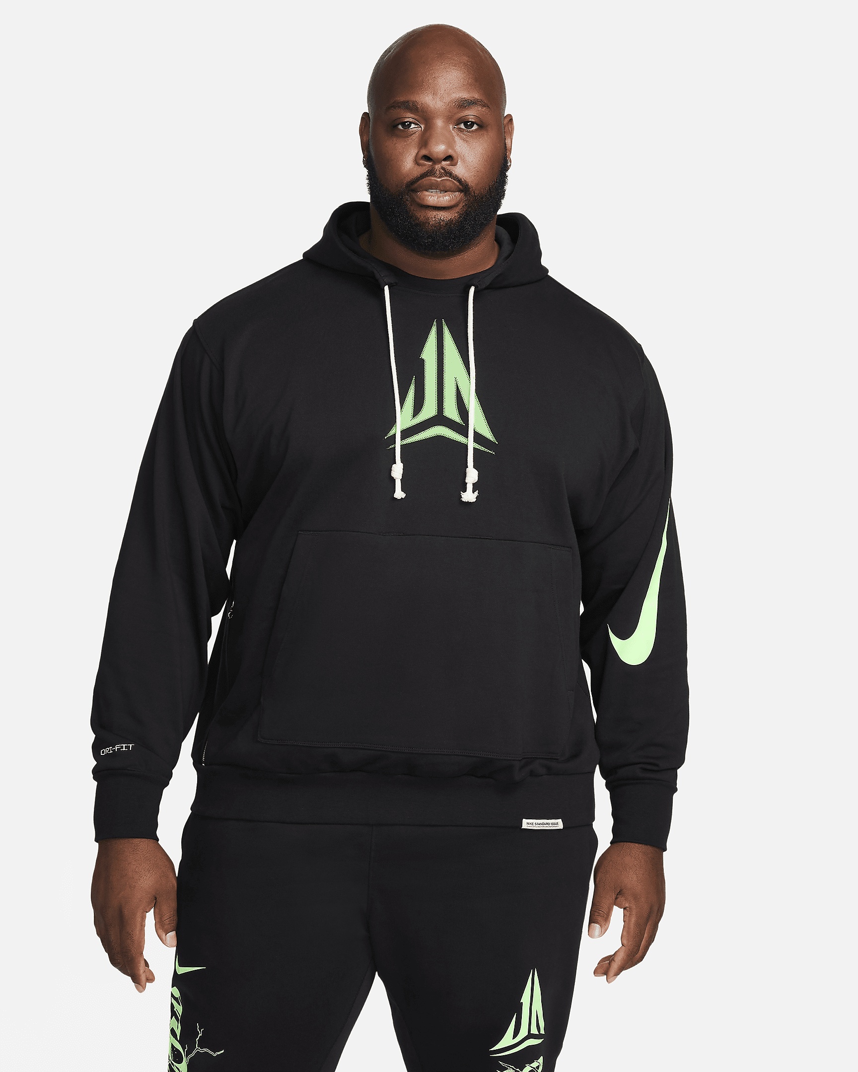 Ja Standard Issue Men's Dri-FIT Pullover Basketball Hoodie - 12