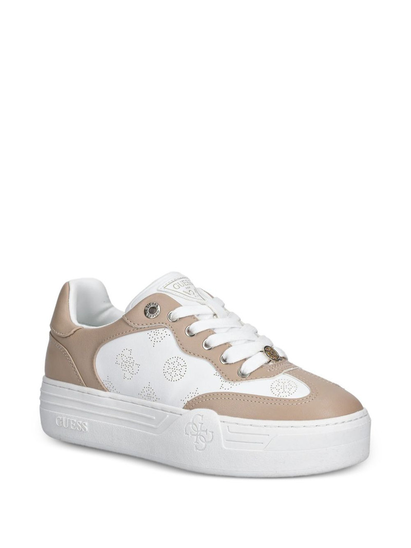 GUESS USA perforated panel sneakers outlook