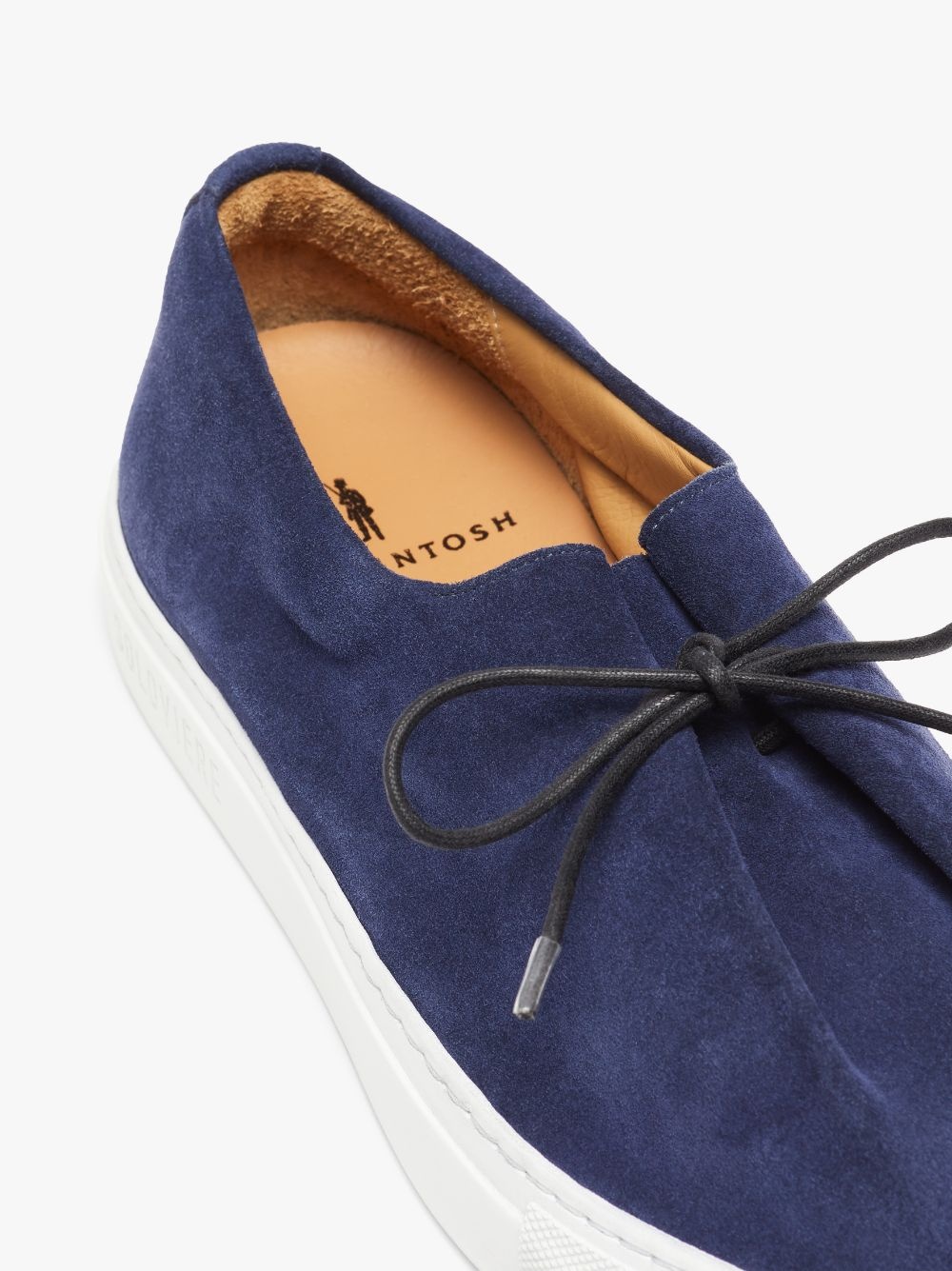 JACQUES SOLOVIÈRE NAVY SUEDE SNEAKERS - 5