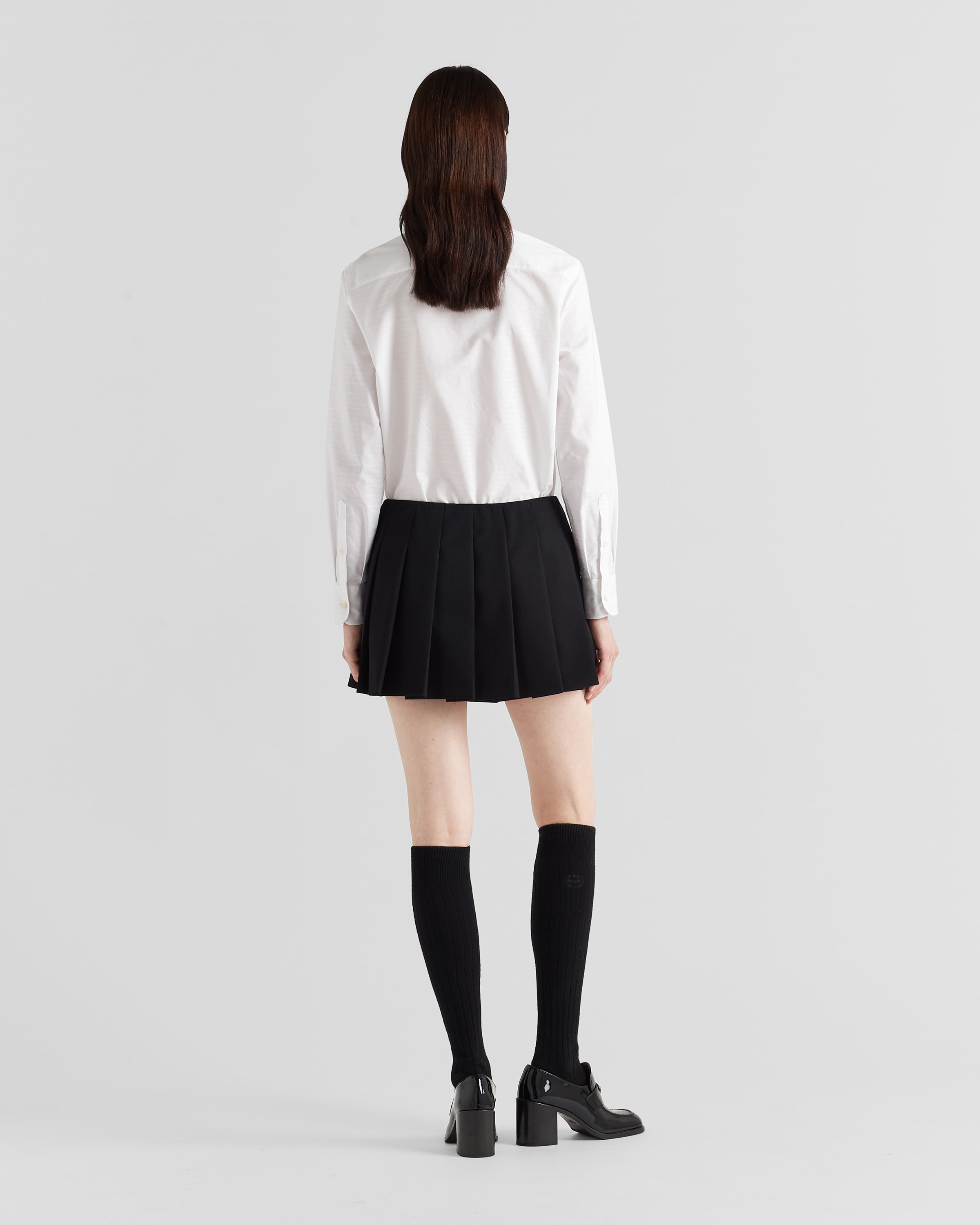 Gabardine miniskirt - 5
