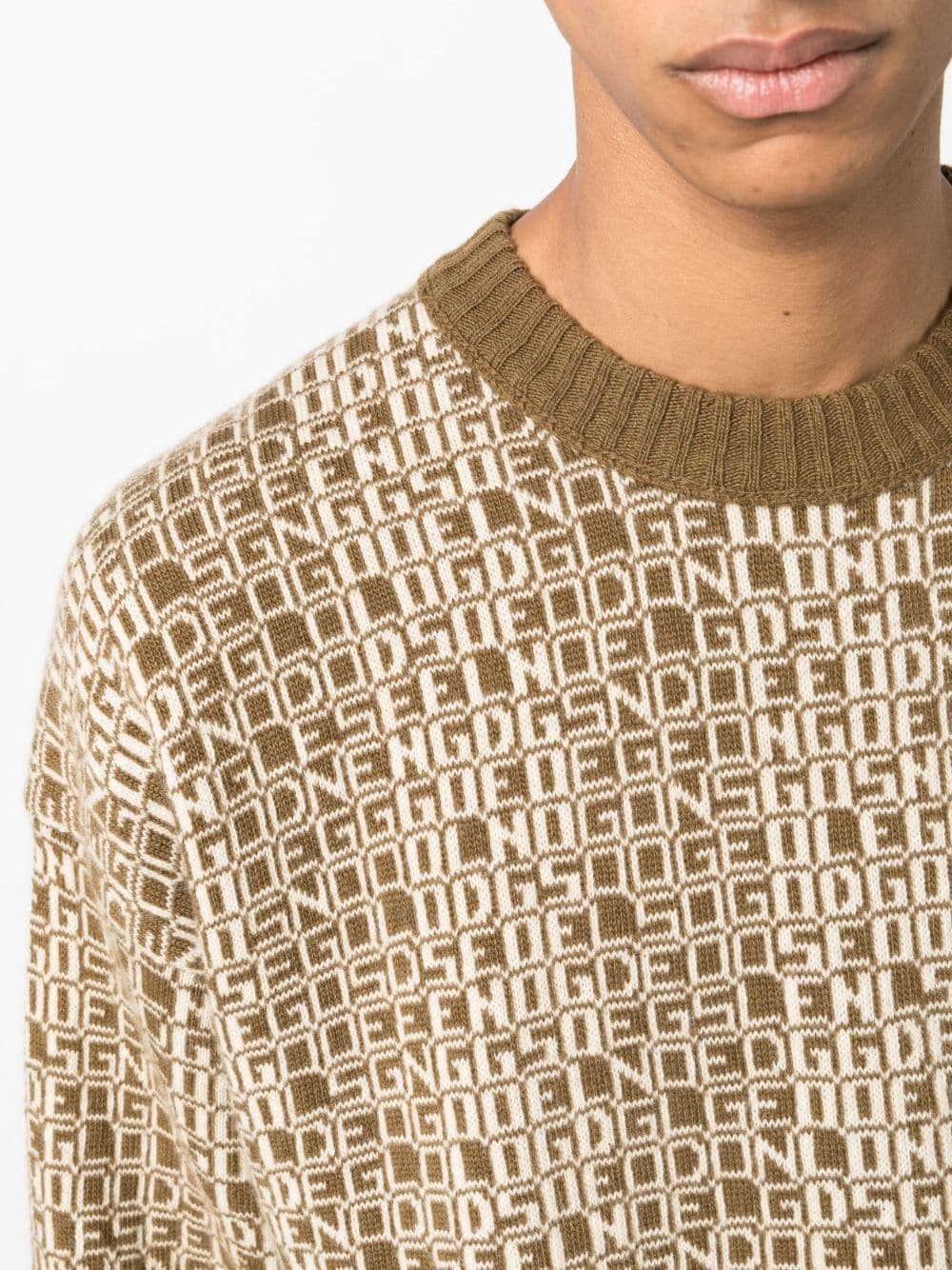 wool-cashmere crew-neck jumper - 5