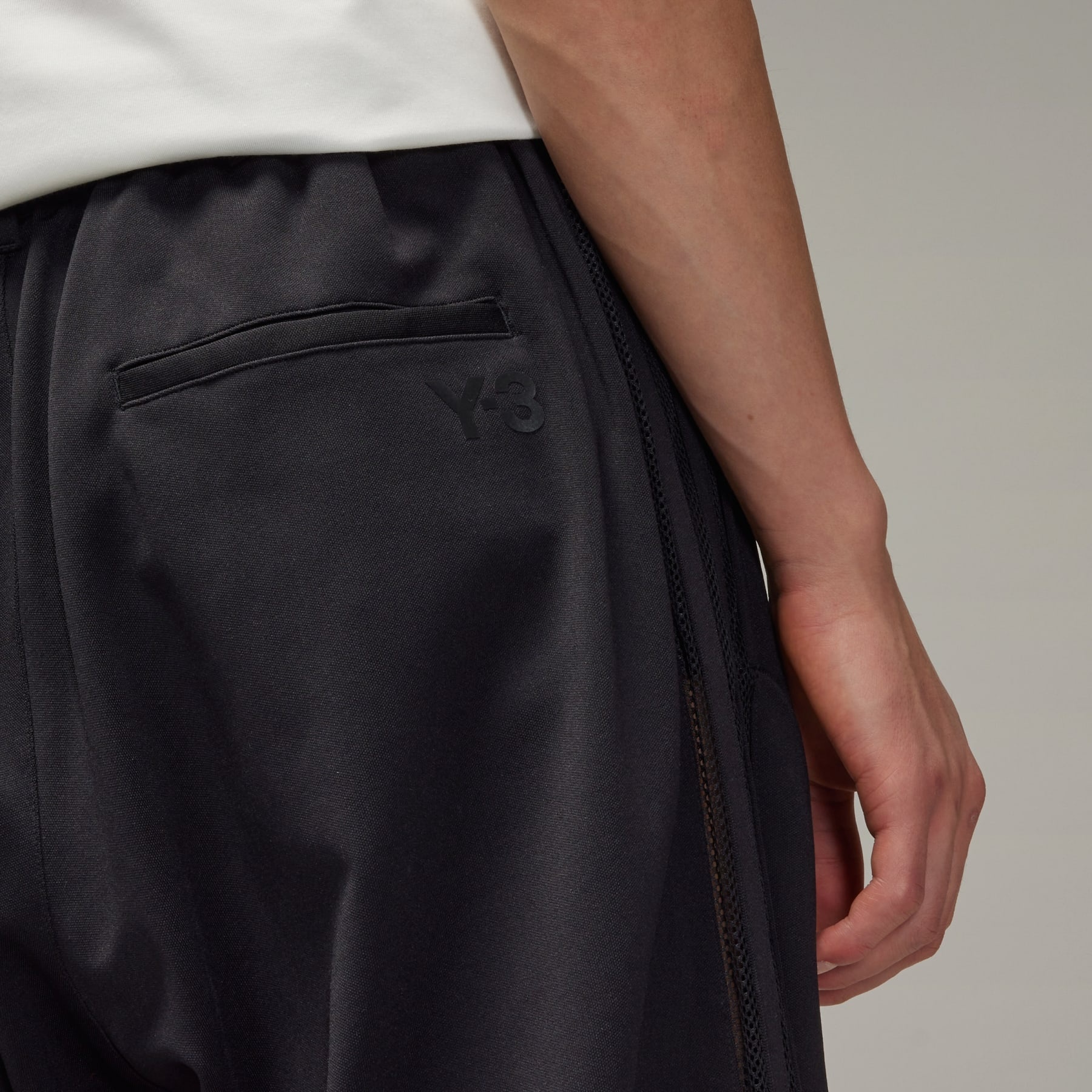 Y-3 Mesh Stripes Track Pants - 8