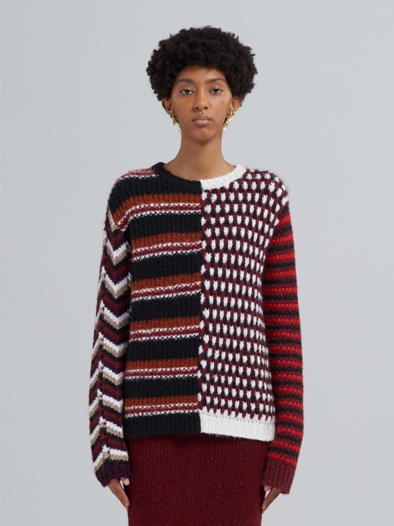 Marni 3D-STITCH SWEATER IN BLENDED YARNS outlook
