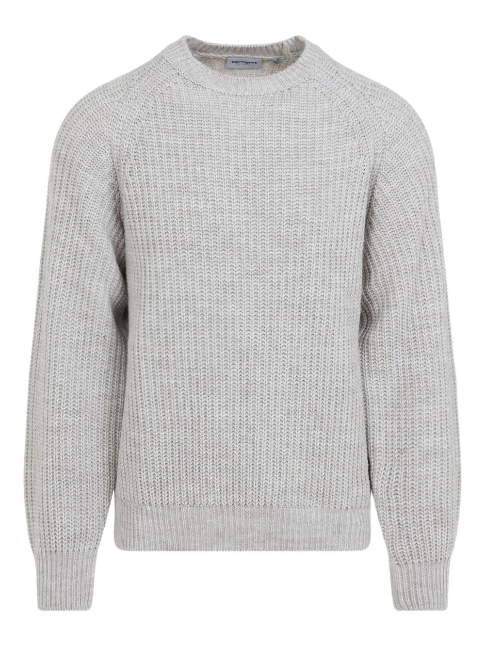 ribbed crew-neck sweater - 1
