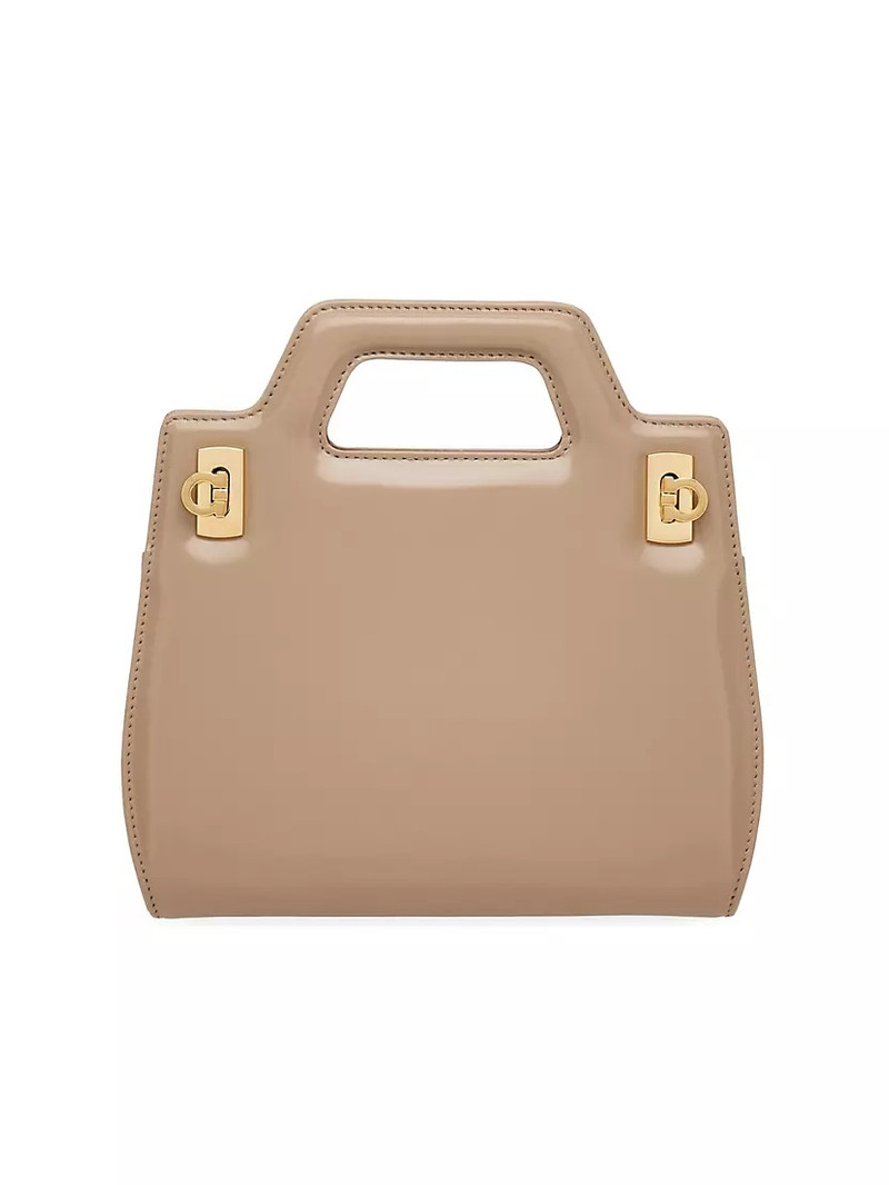 Mini Wanda Leather Top-Handle Bag 1