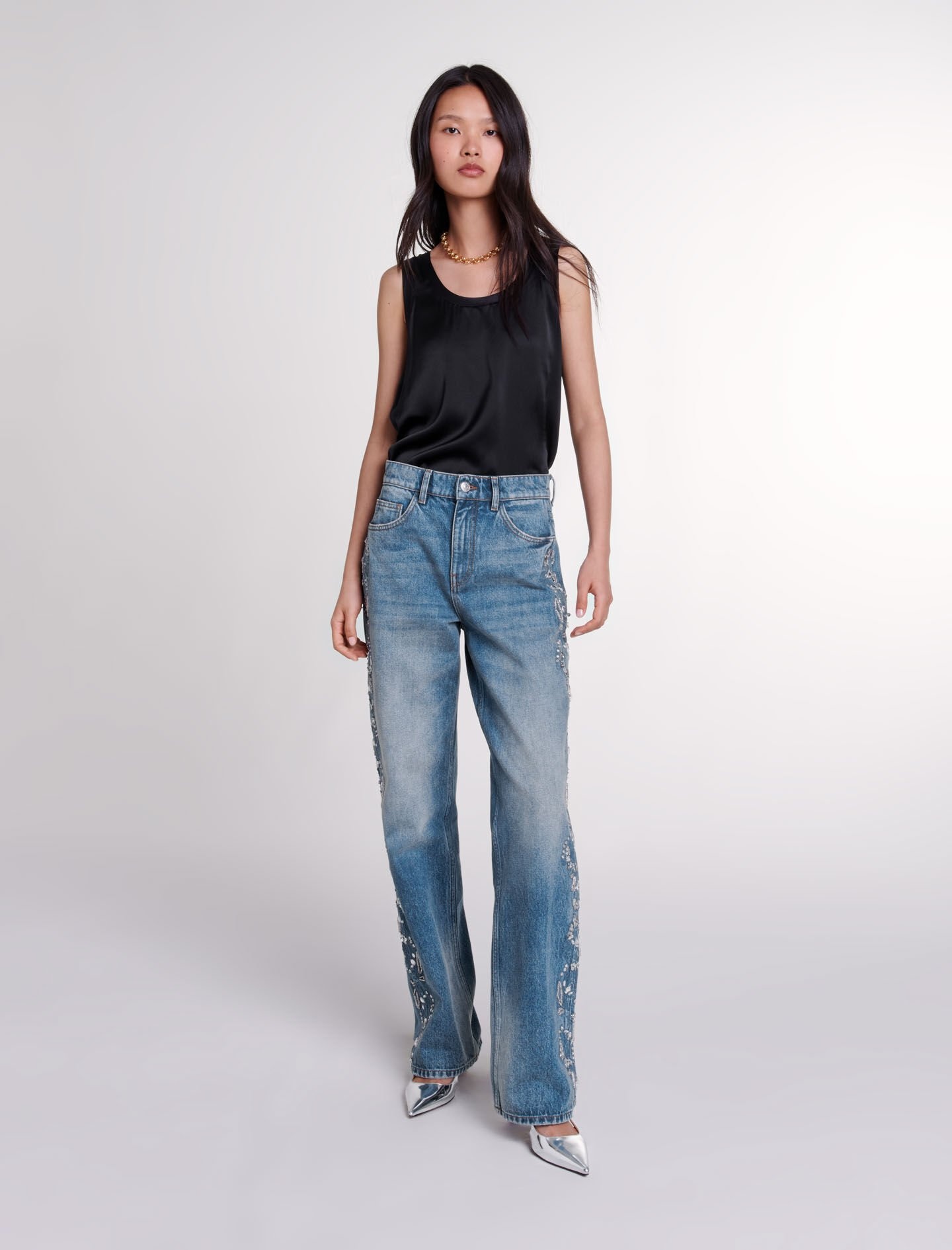 Silk tank top - 2
