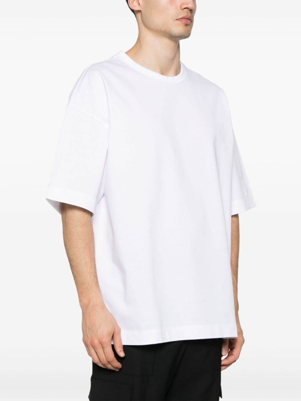appliquÃ©-logo cotton shirt - 4
