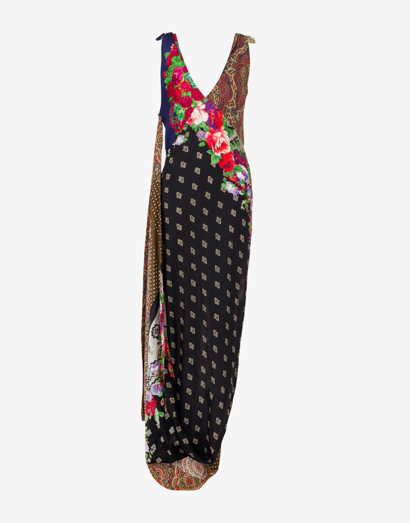 PRINTED SILK DRESS 3