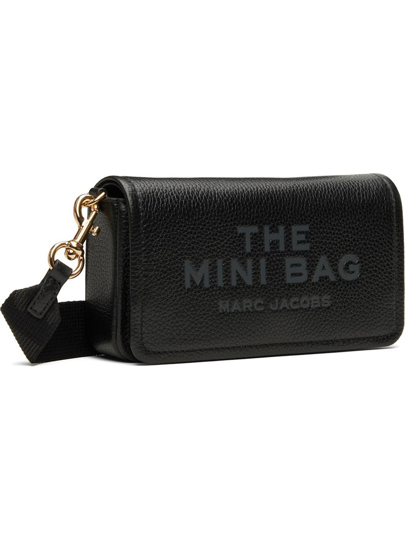 Marc Jacobs Black 'The Leather Mini' Bag outlook
