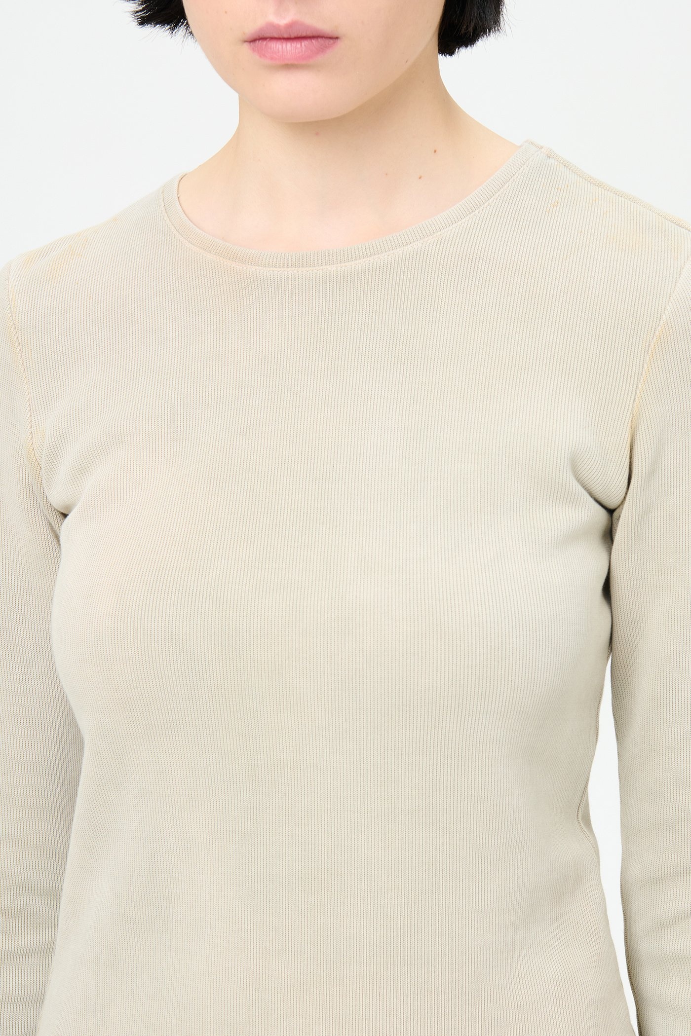 Super Slim Longsleeve Attic Wash Athletic Rib - 4