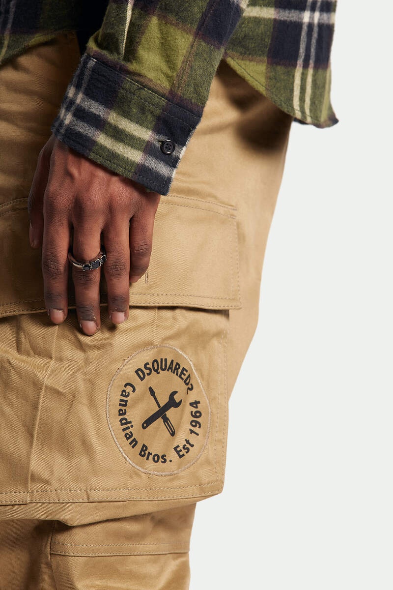 D2 REGULAR SPORT CARGO PANTS - 5