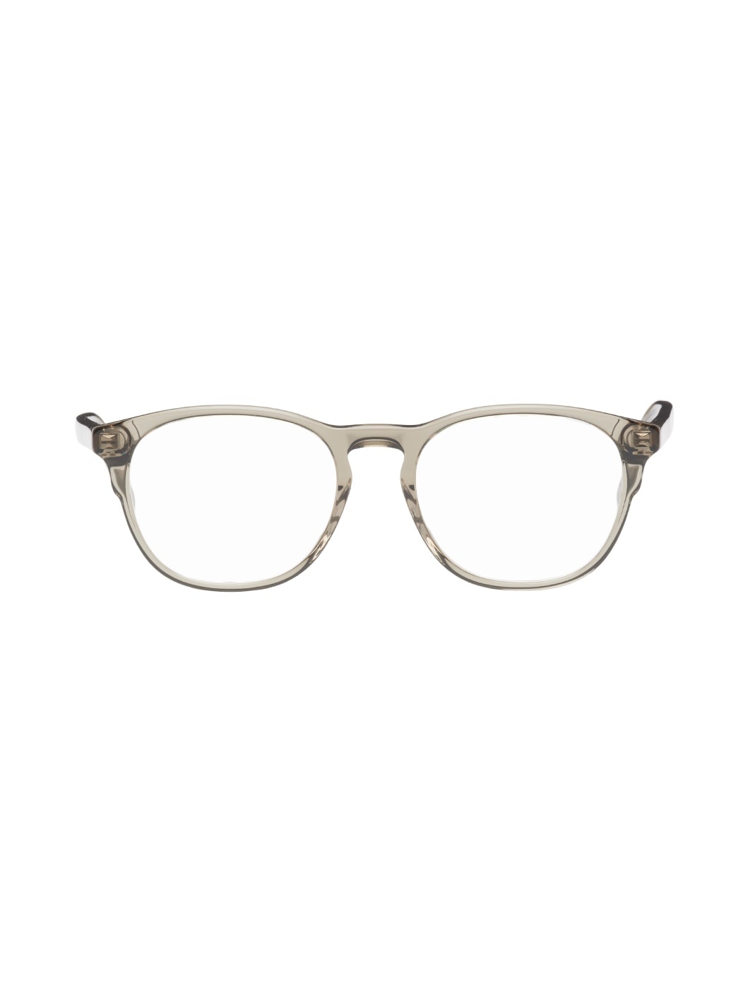 Green Oval Glasses - 1
