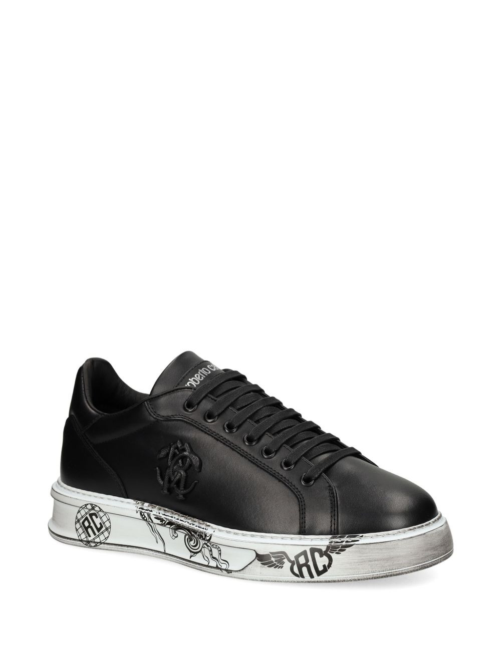 logo-embellished sneakers - 2