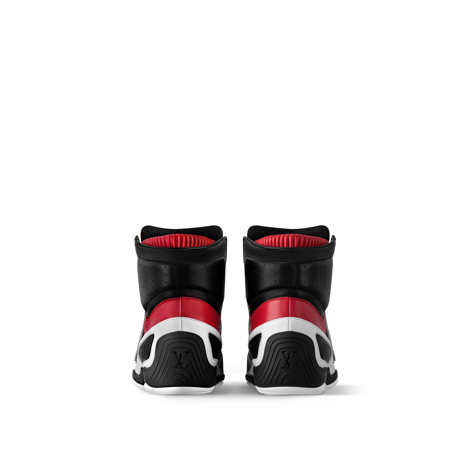 Louis Vuitton LV Footprint Racing High Top Sneaker | REVERSIBLE