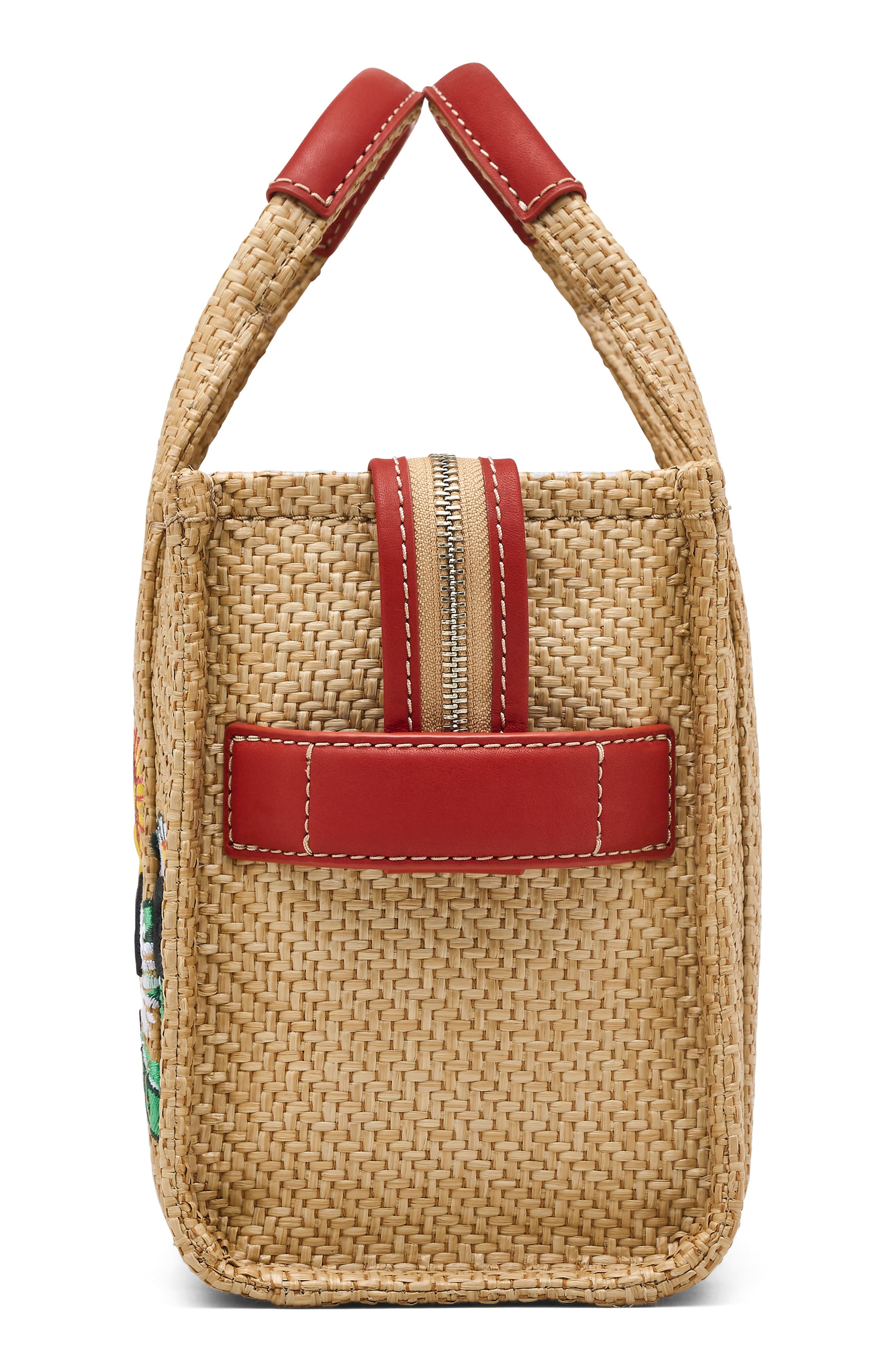 Marc Jacobs The Small Faux Raffia Tote in Natural at Nordstrom - 6