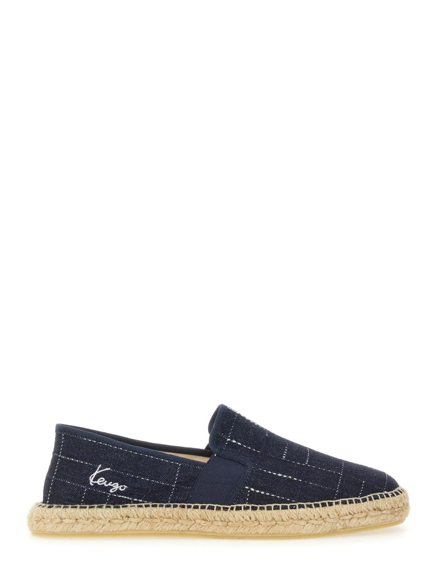 Espadrille With Logo Embroidery - 1