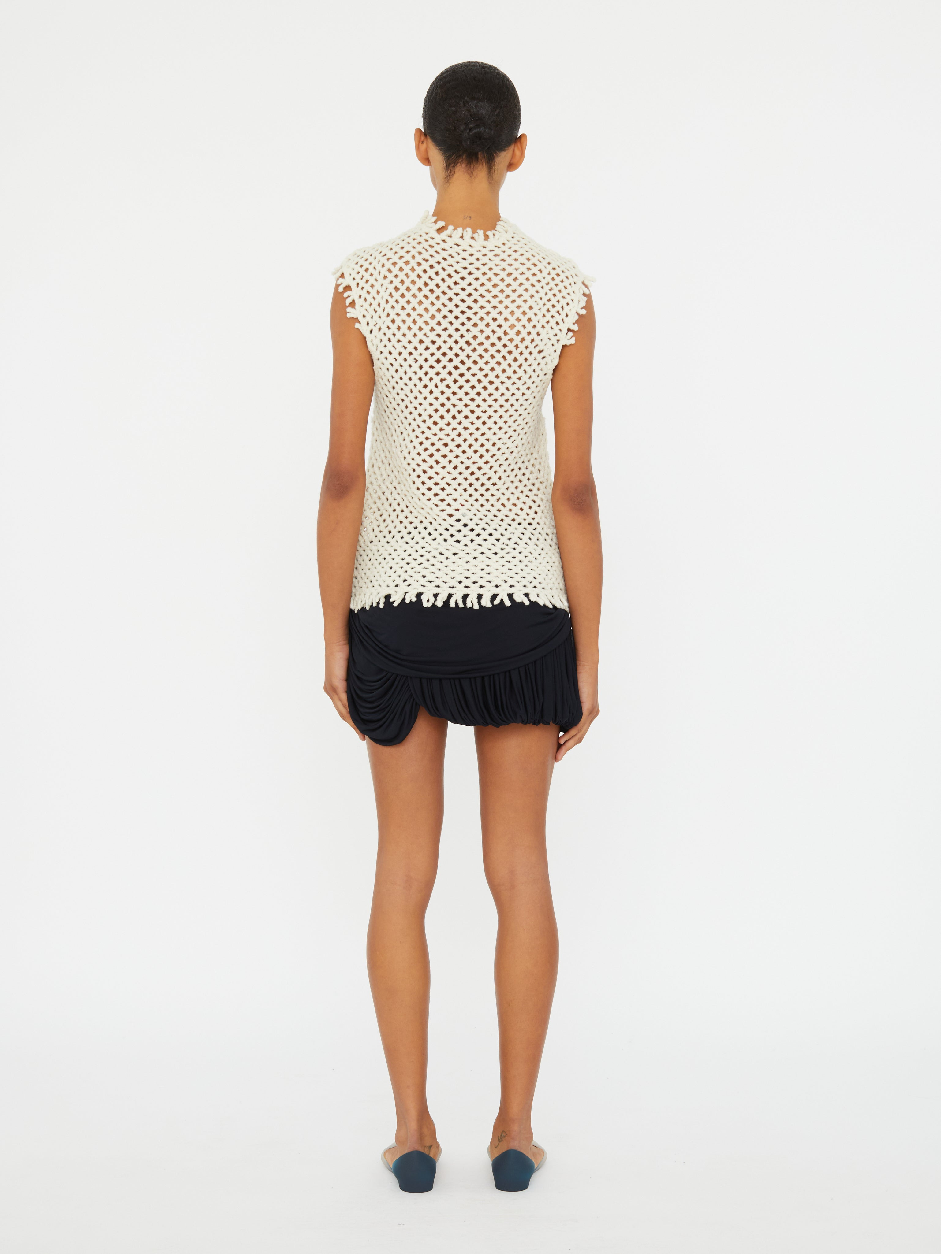 Beach Glass Bubble Mini Skirt - 6