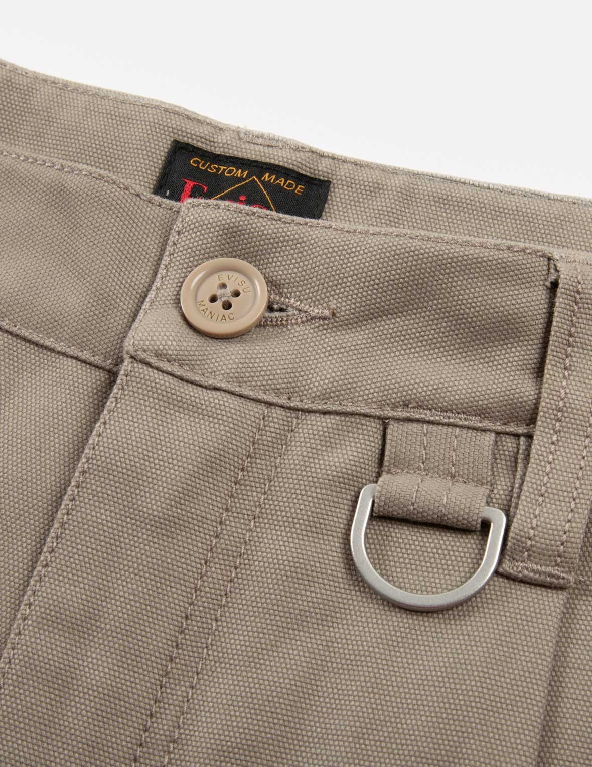 KAMON AND LOGO EMBROIDERY WOVEN JOGGER PANTS - 8