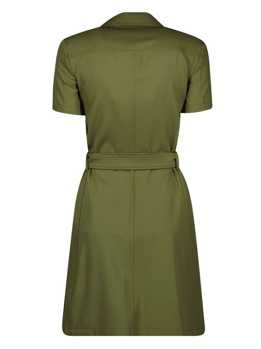 trench-style dress - 2