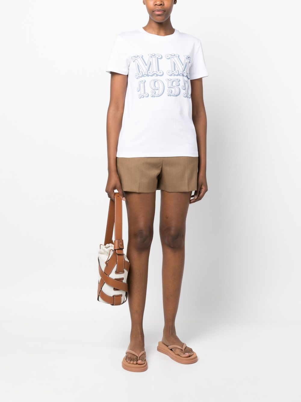 logo-print cotton T-shirt - 2