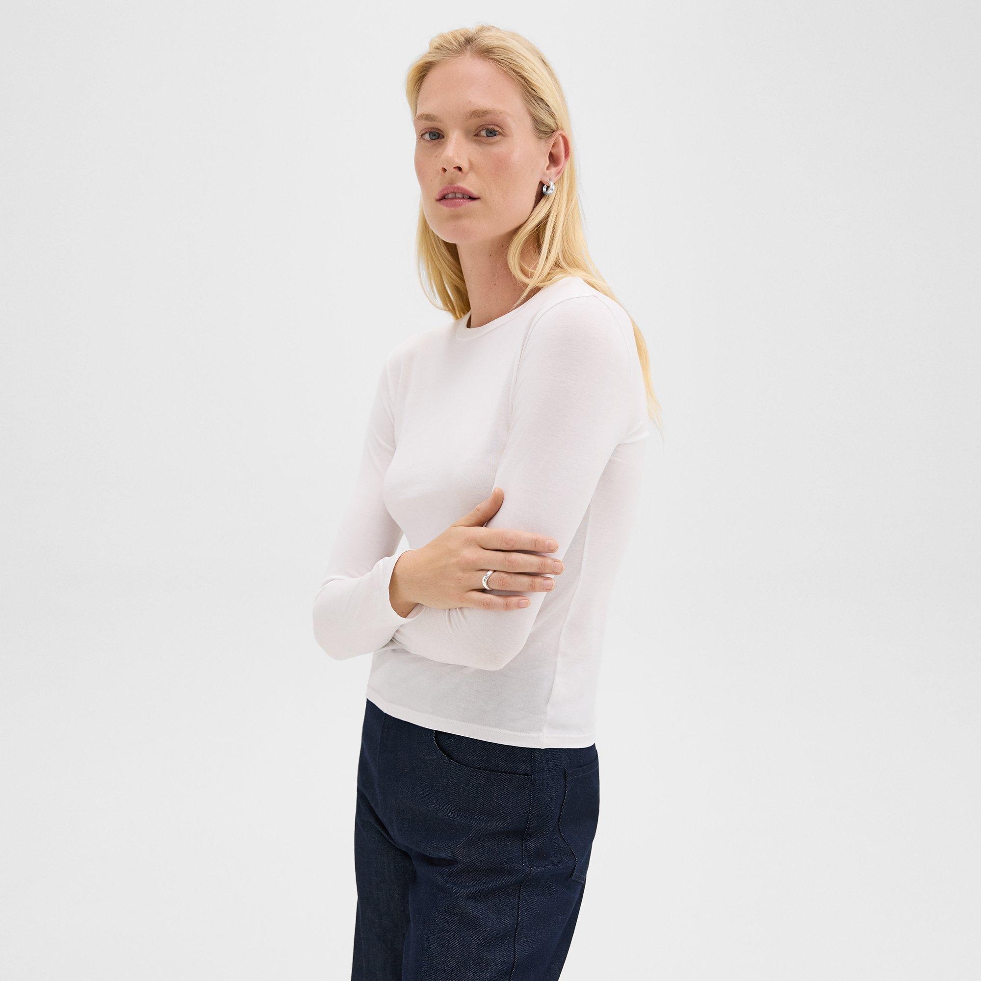 Tiny Long-Sleeve Tee in Organic Cotton - 2