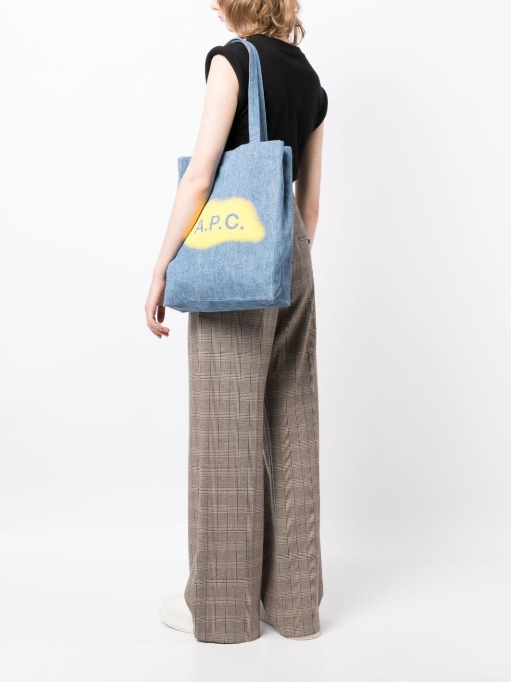 Lou denim tote bag - 2