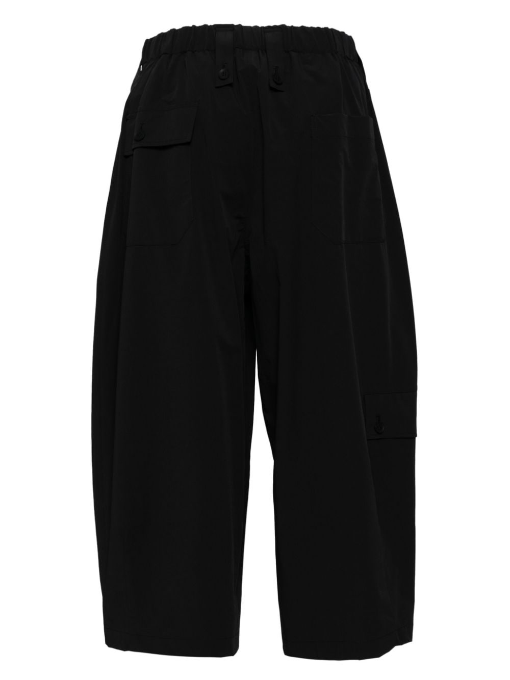 wide-leg cropped trousers - 2