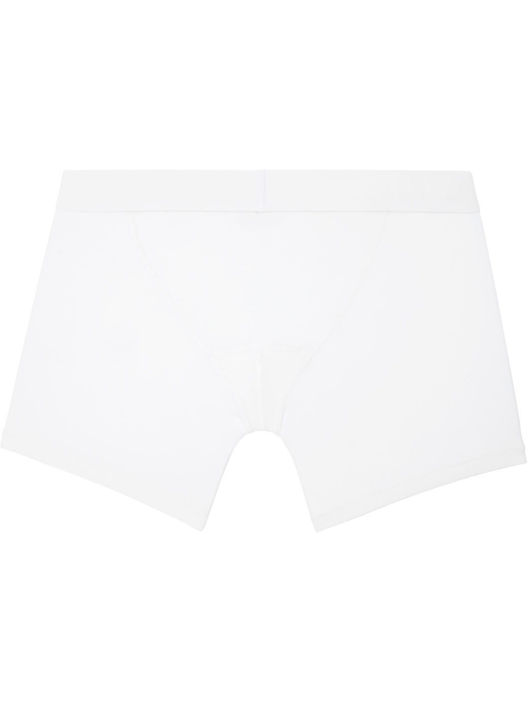 Three-Pack White SKIMS Cotton 5" Boxer Briefs - 3