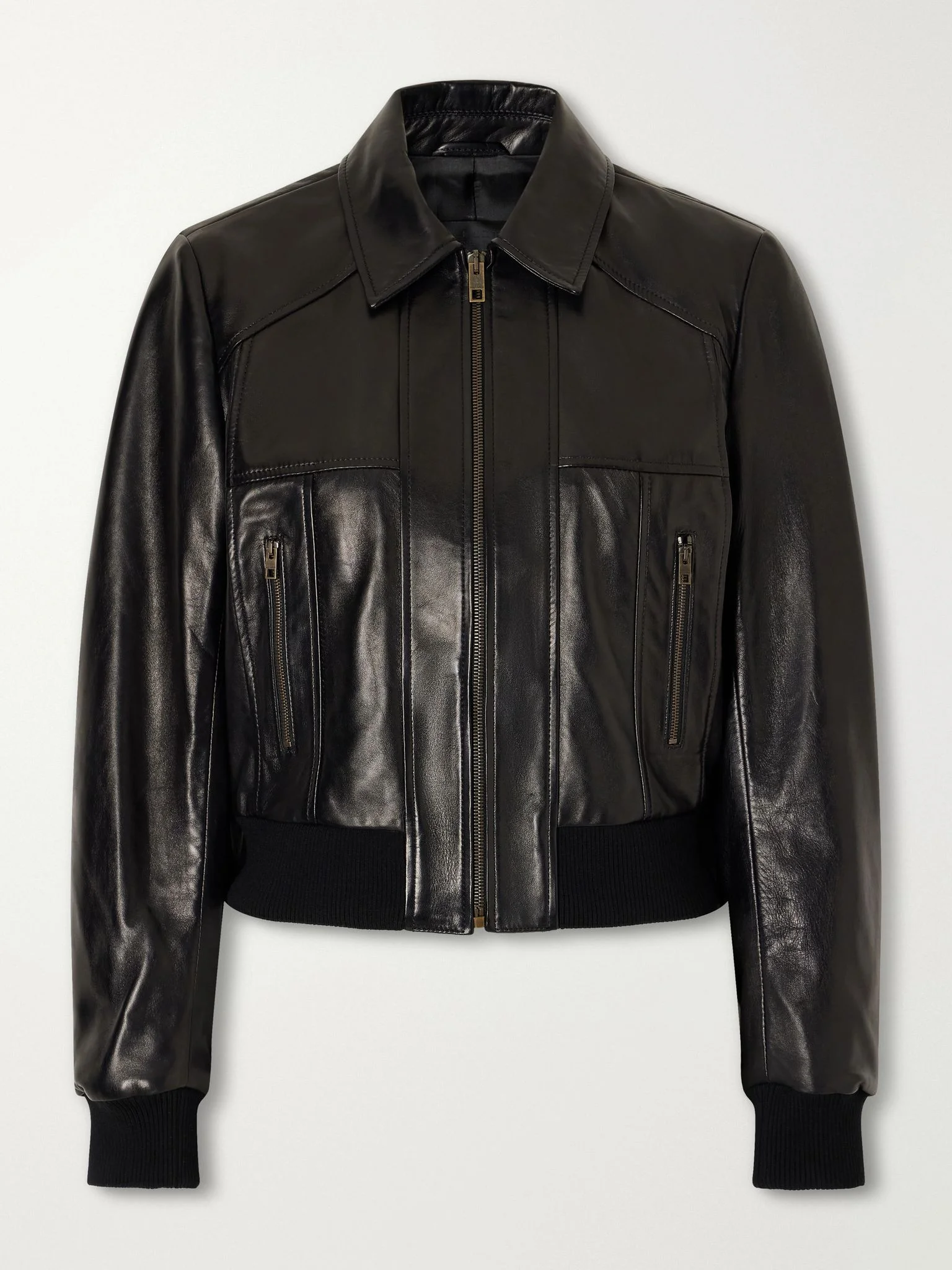 Sue leather jacket Black - 1