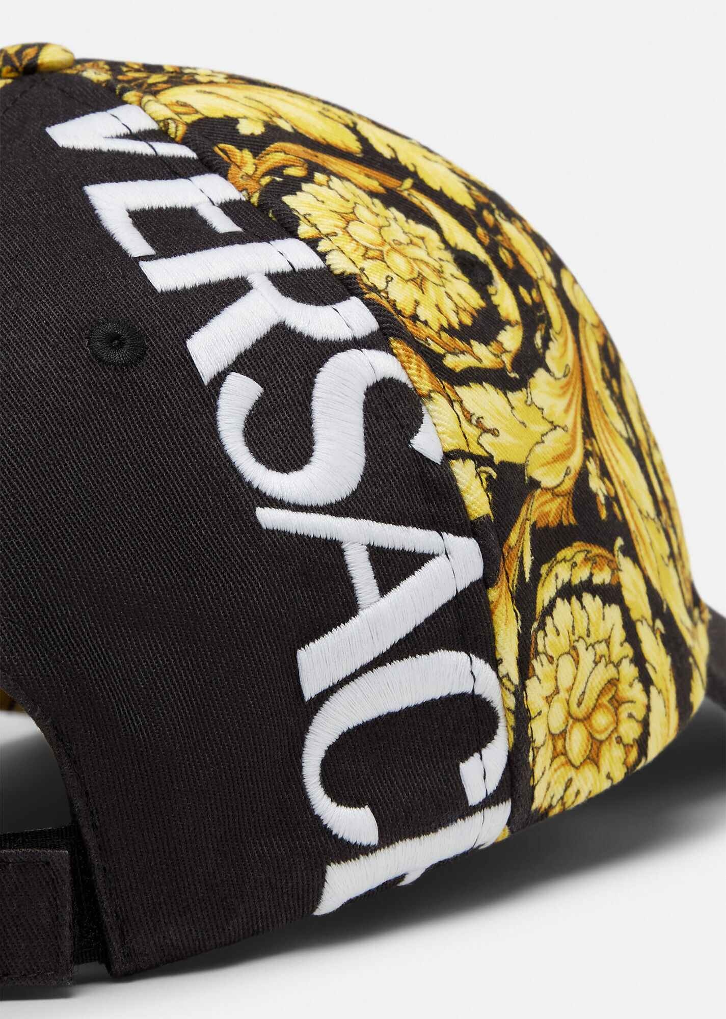 Barocco Print Medusa Cap - 4