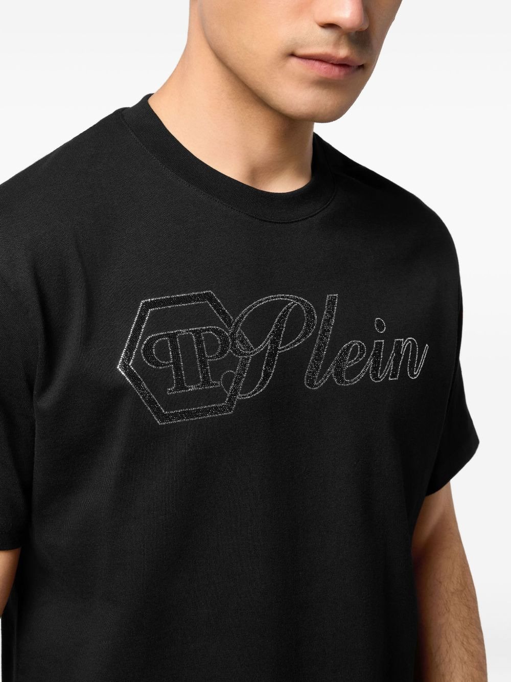 logo-embellished T-shirt - 4