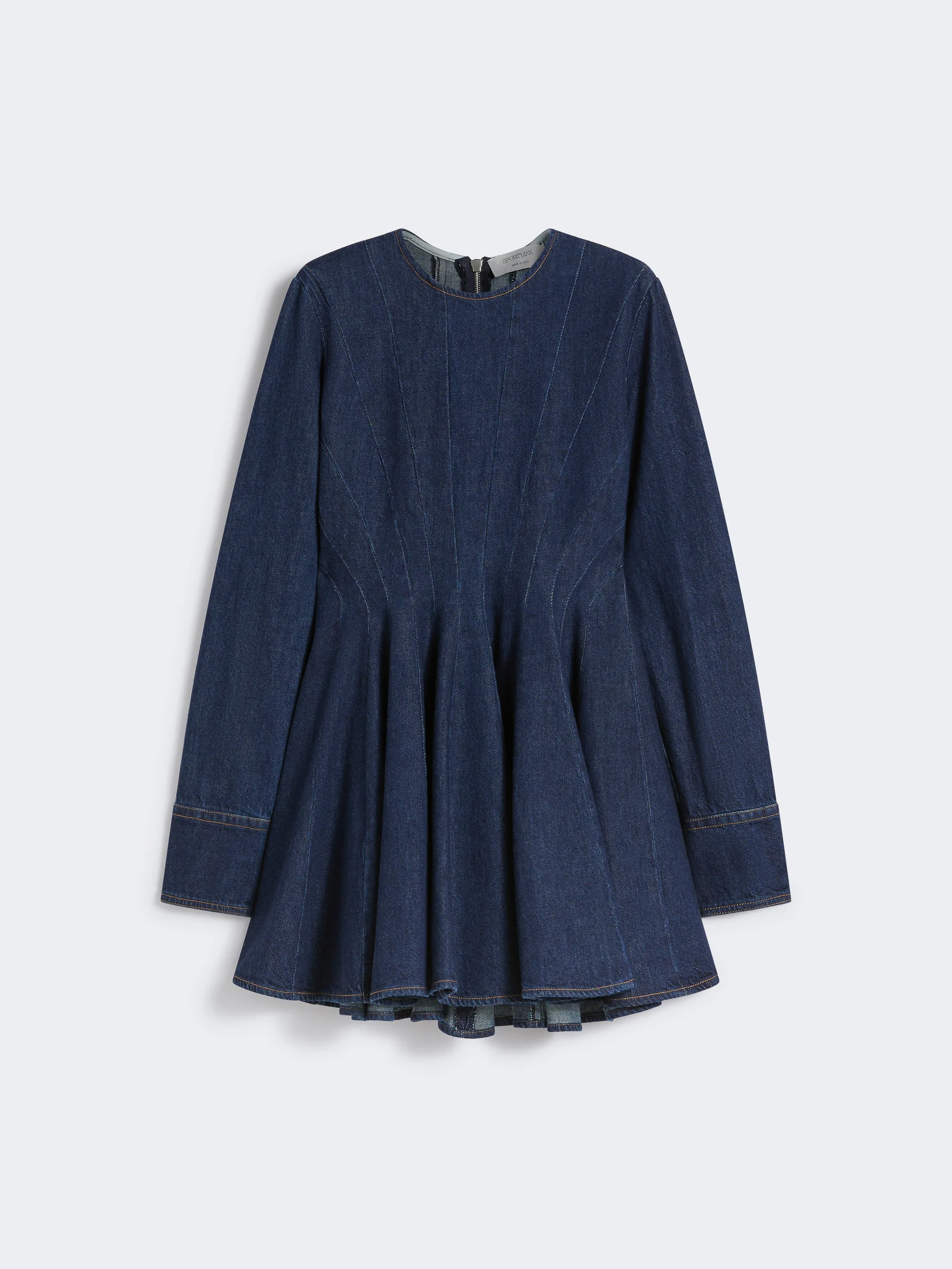 AEREO Blue denim mini dress - 1