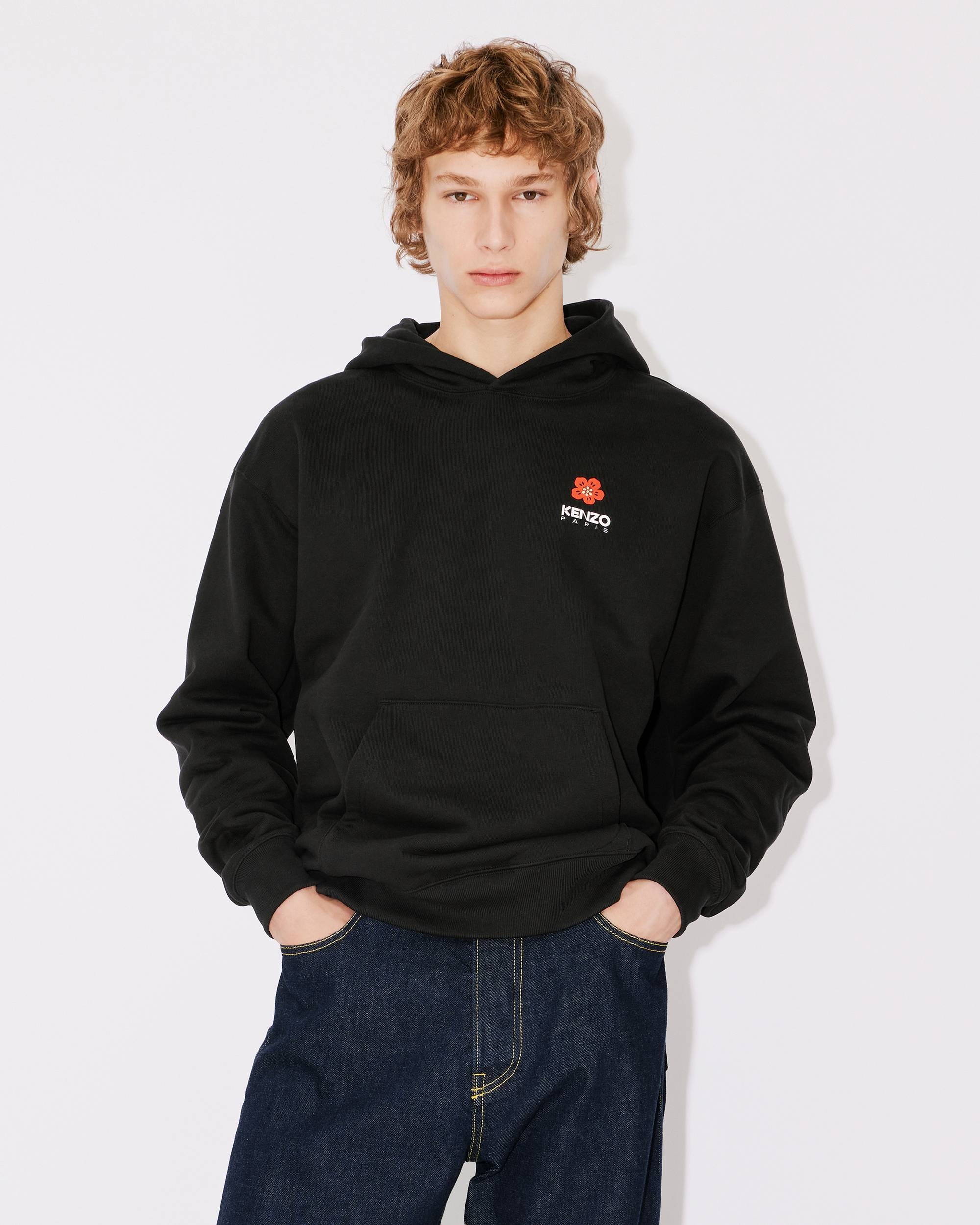 'BOKE FLOWER' oversized hoodie sweatshirt - 3