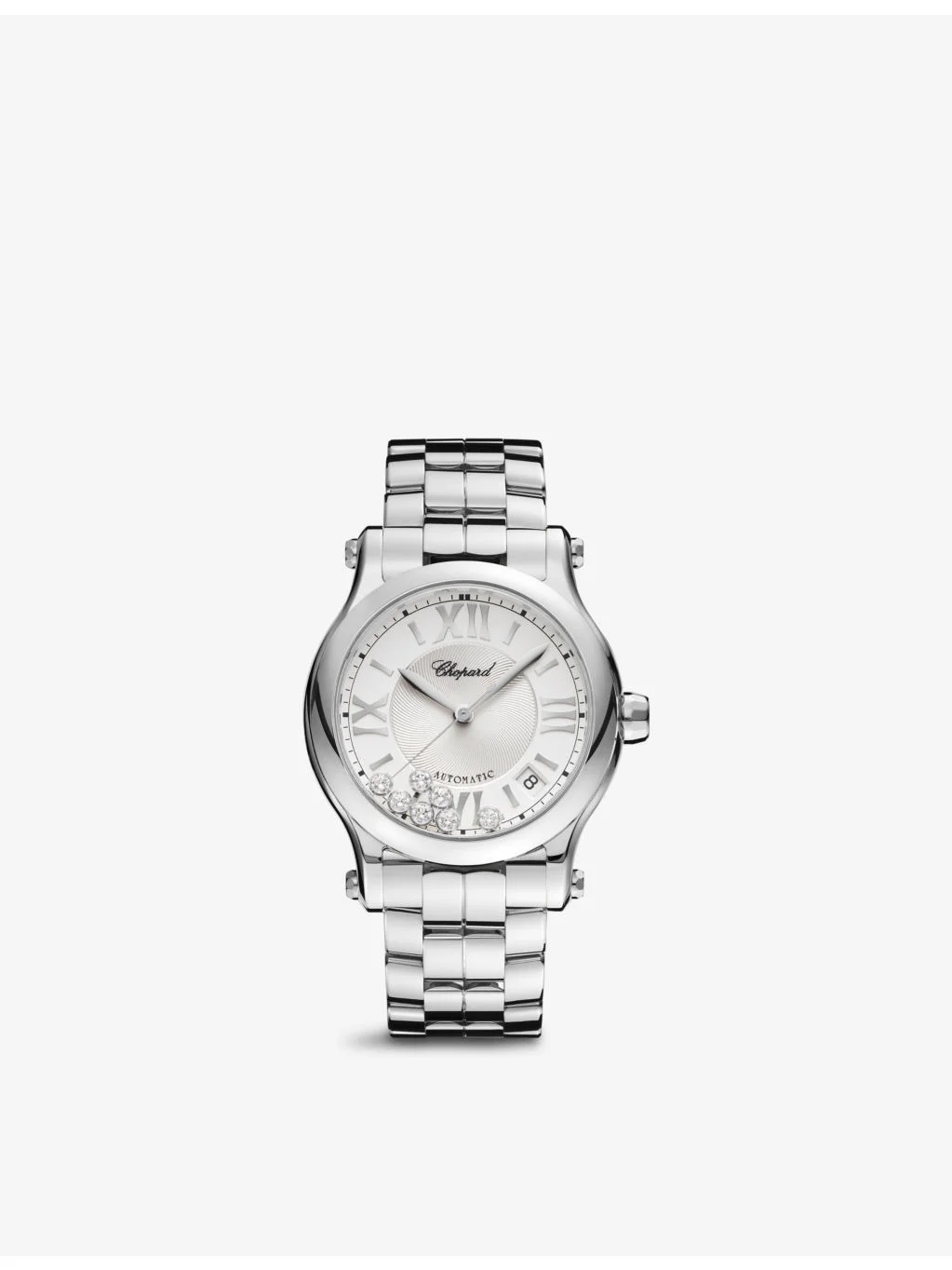Happy Sport 278559-3002 stainless steel and 0.35ct diamond automatic watch - 1