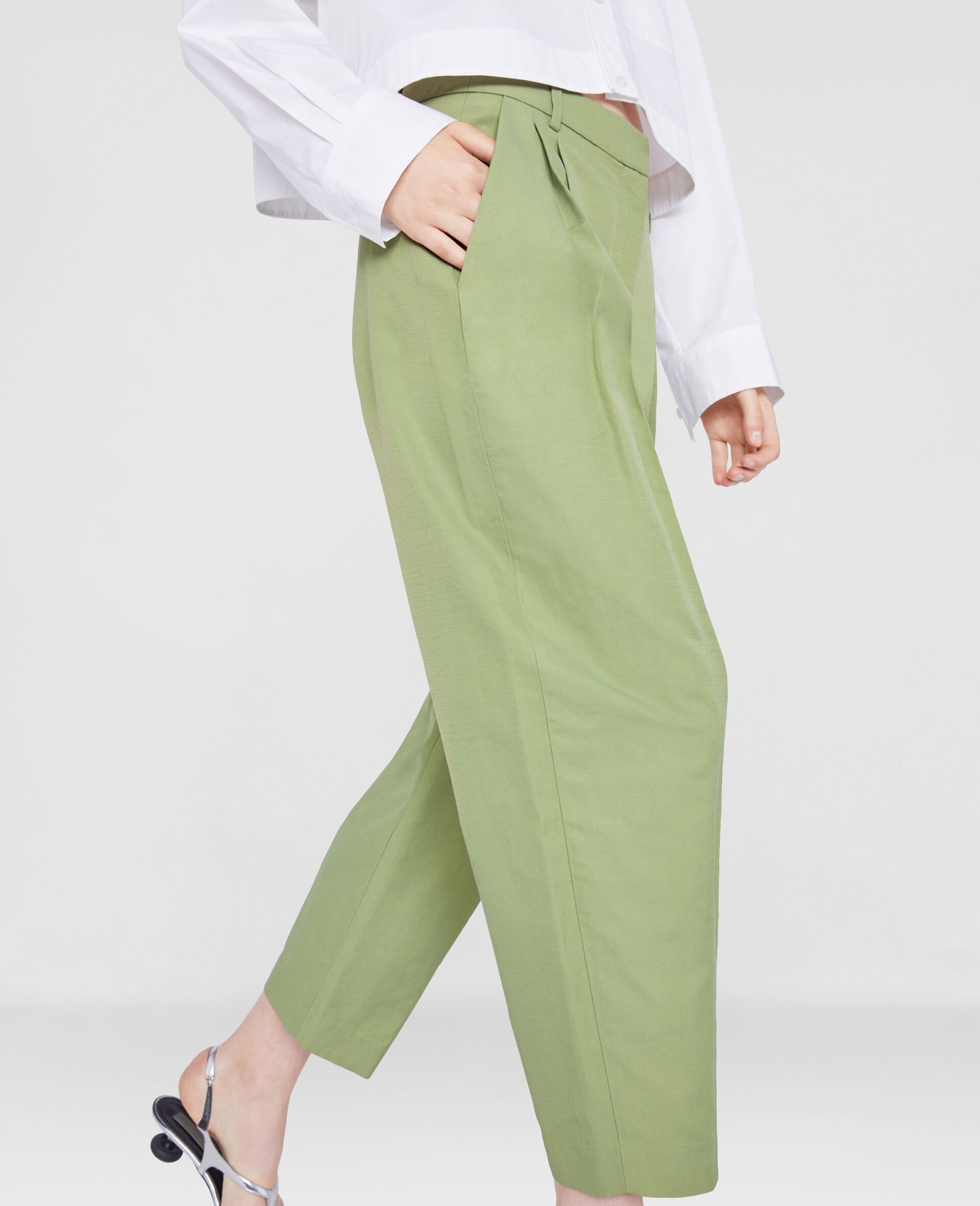 Pleated Pants - 4