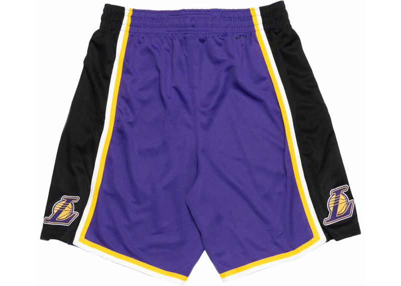 Nike Nike LA Lakers Statement Edition 2020 Swingman Shorts Field Purple/White outlook