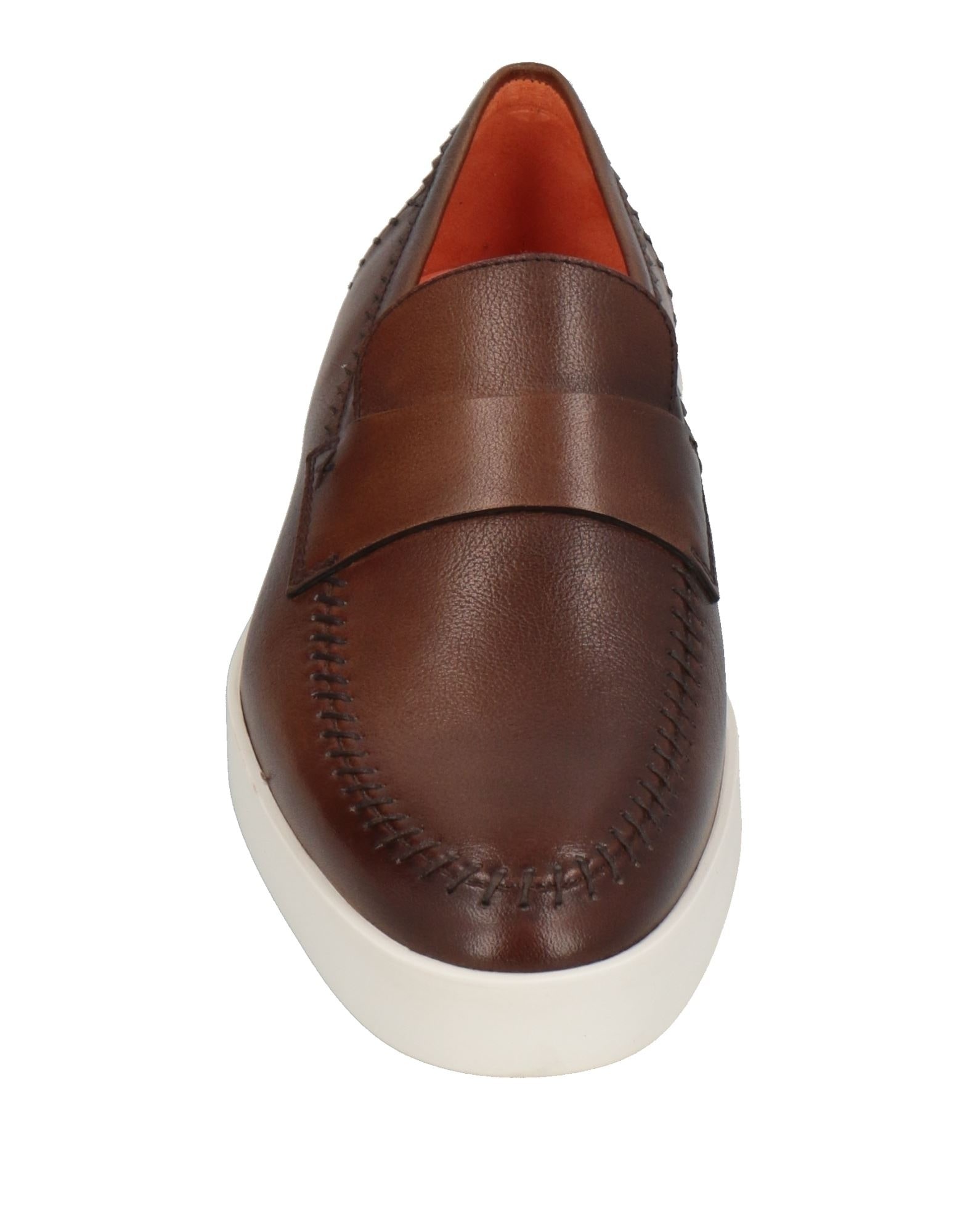 Brown Men's Loafers - 4