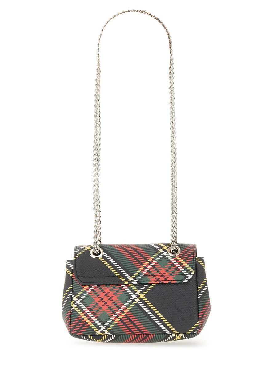 SMALL PURSE SHOULDER BAG WITH METAL CHAIN - 2