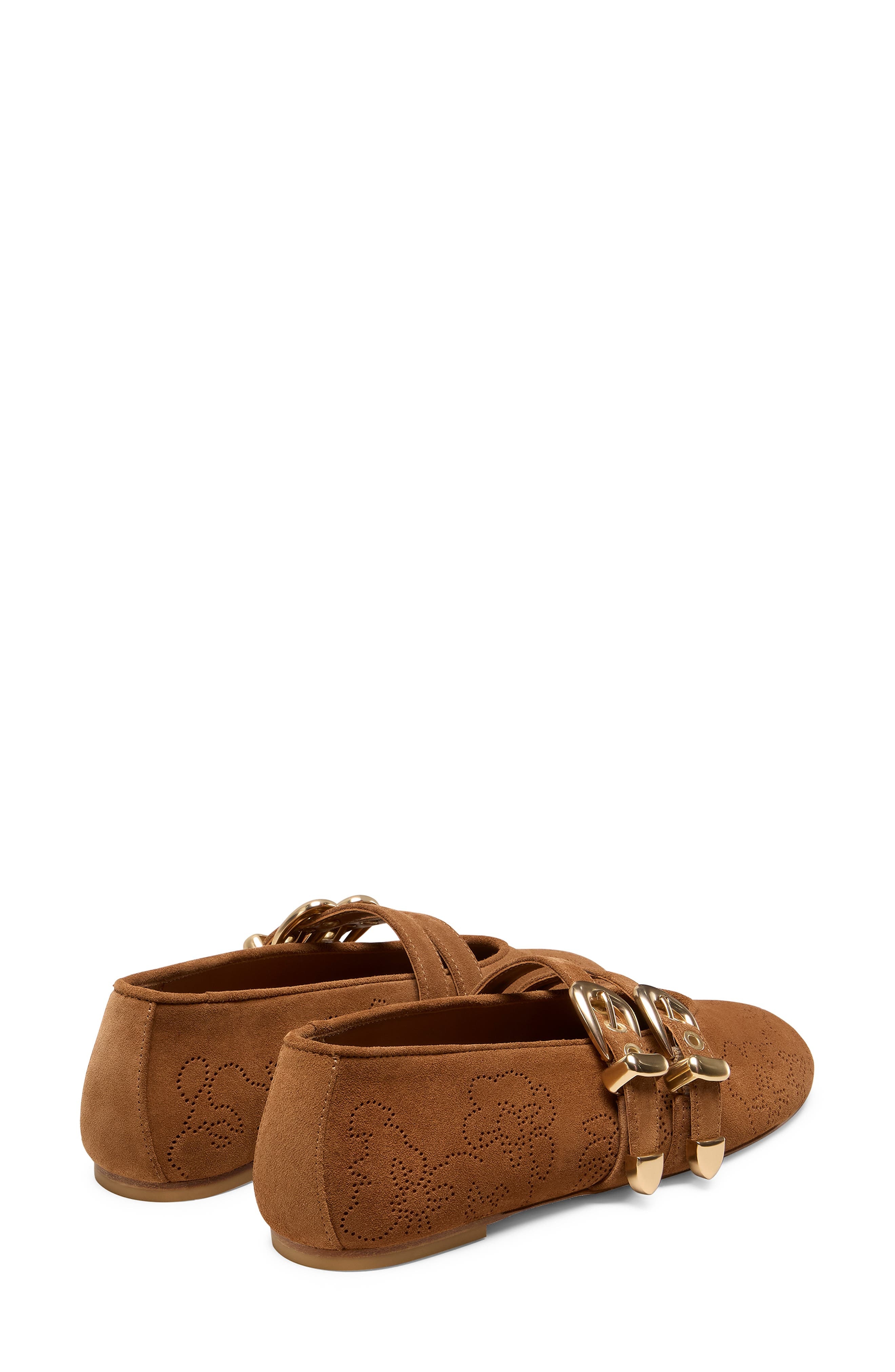 Stuart Weitzman Maven Mary Jane Flat in Doe at Nordstrom - 4