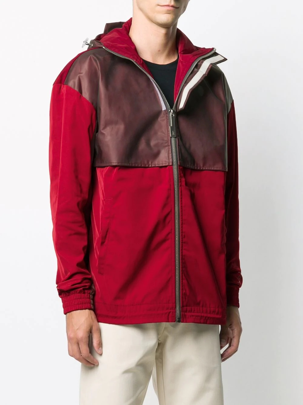 colour-block storm jacket - 3