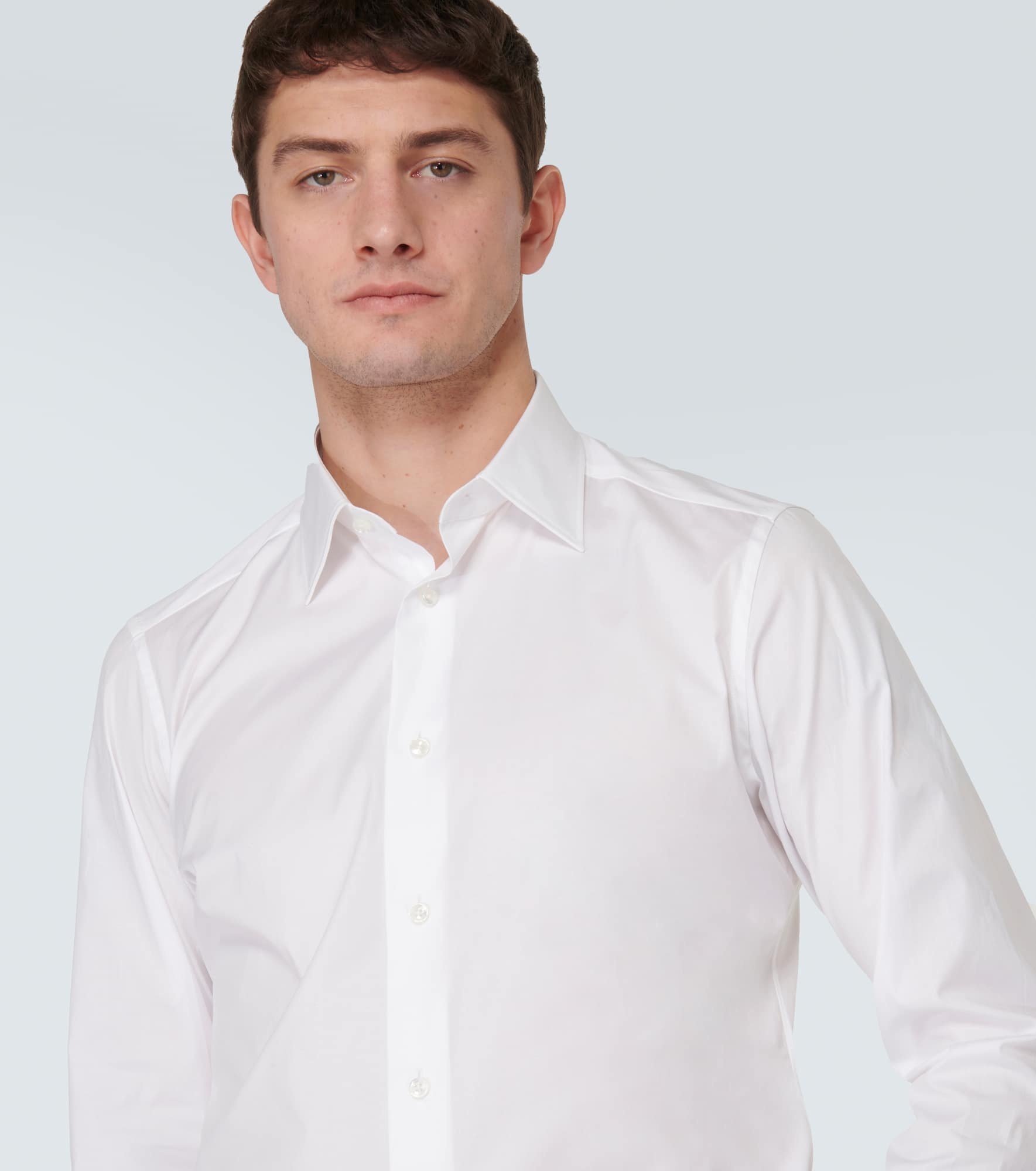Cotton Oxford shirt - 6