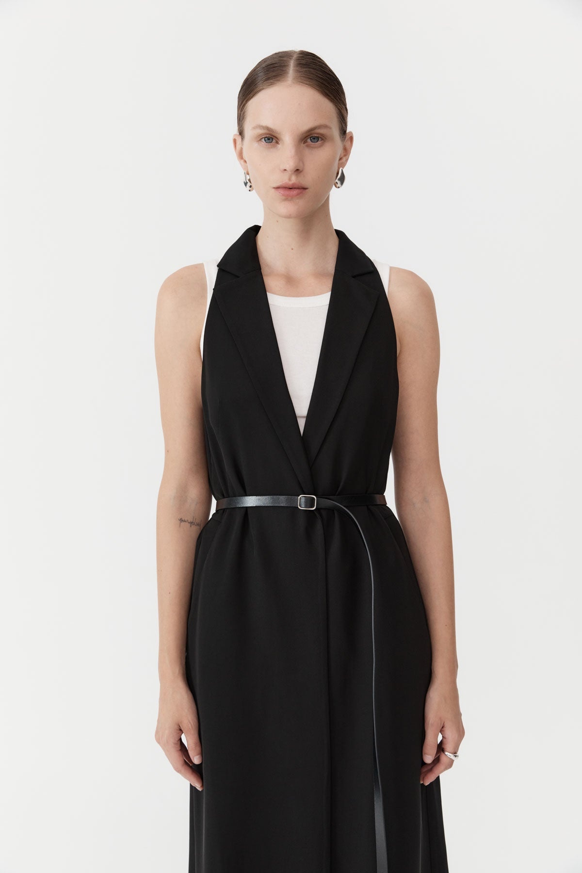 Layered Summer Trench - Black - 4