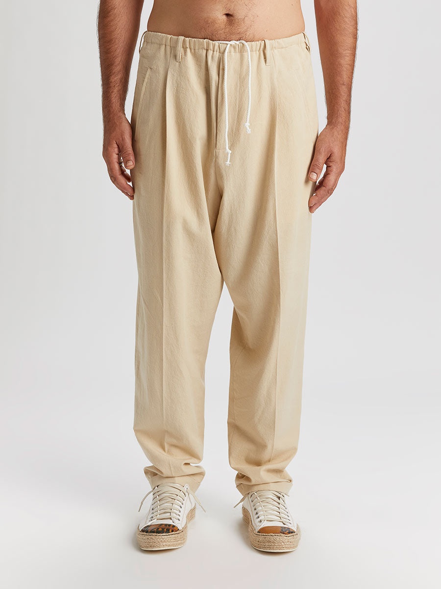 New People's Pijama Pants Dirty White - 3