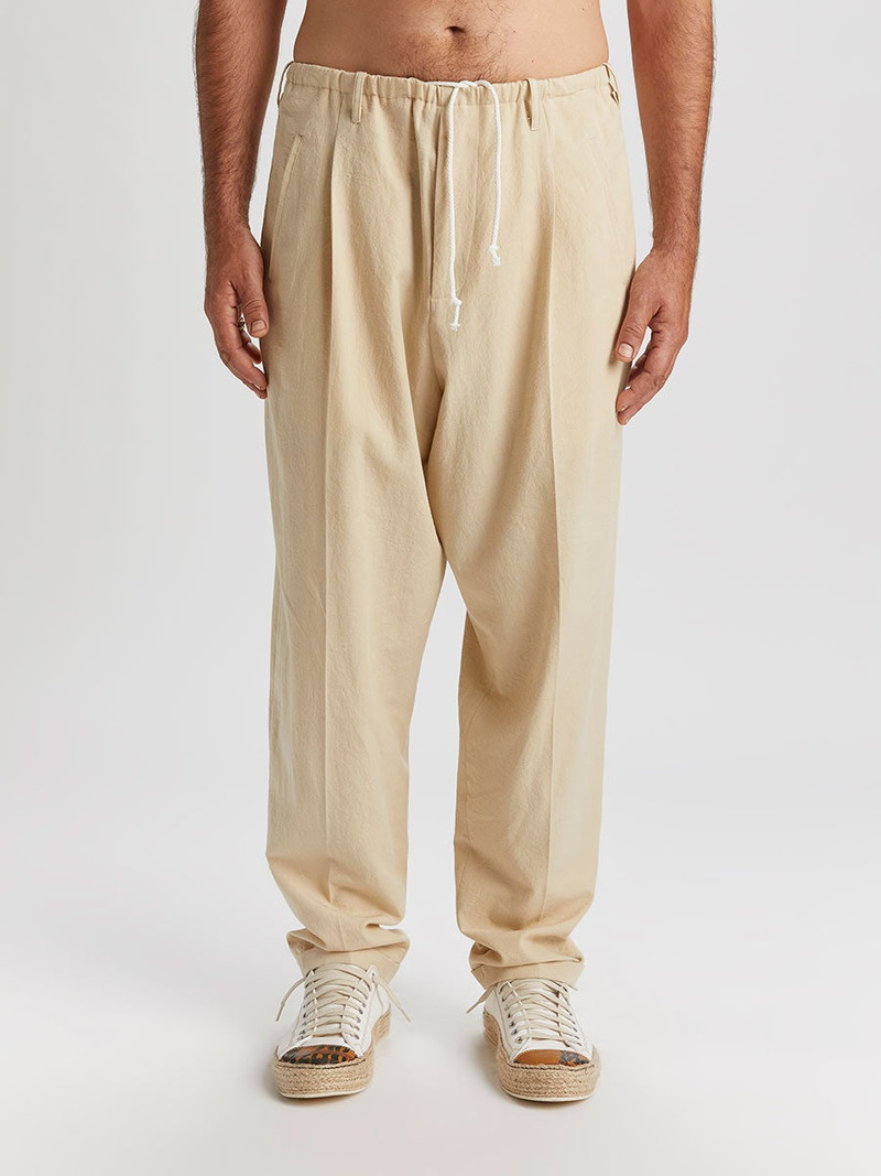 New People's Pijama Pants Dirty White 3